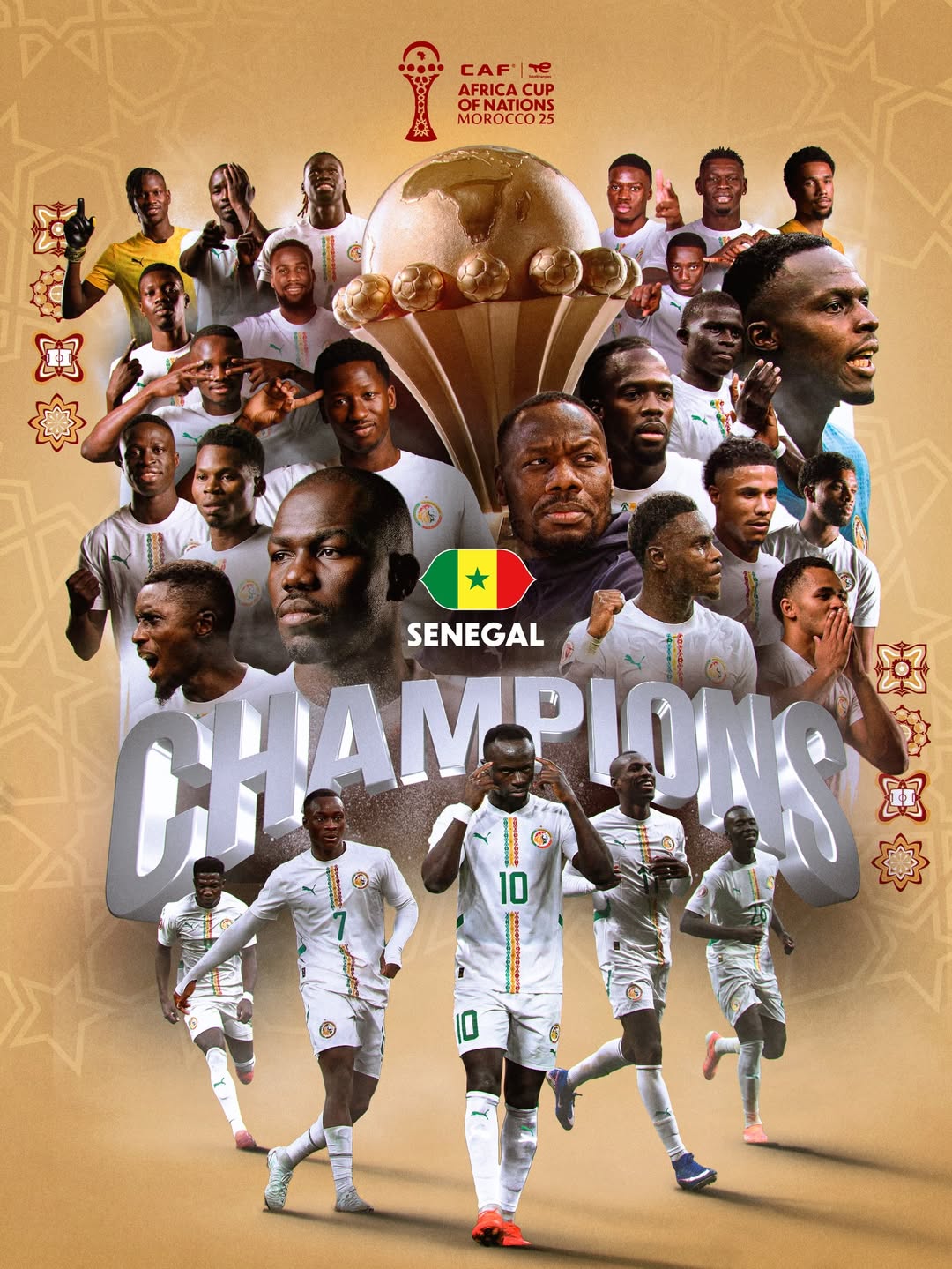 CAN 2025 - Affiche des Champions